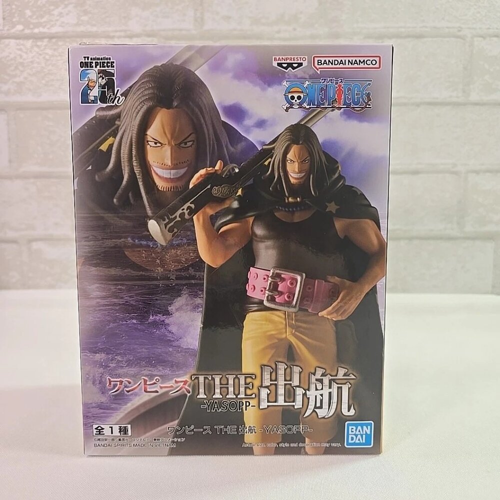One Piece THE Departure YASOPP Figure Yasopp Banpresto Anime Japan